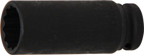 Power sleeve Tolvkant | 12,5 mm (1/2") | 24 mm