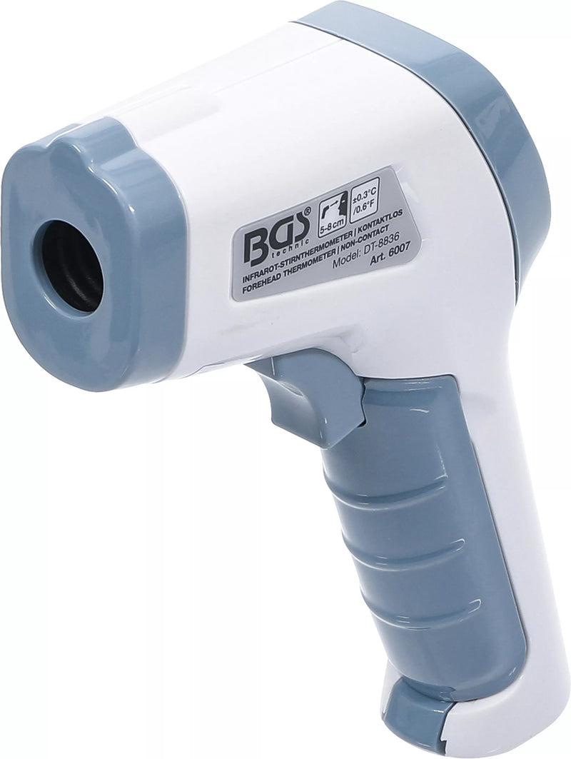 Febertermometer | Kontaktløs, infrarød | for person + objekt måling | 0 - 100°