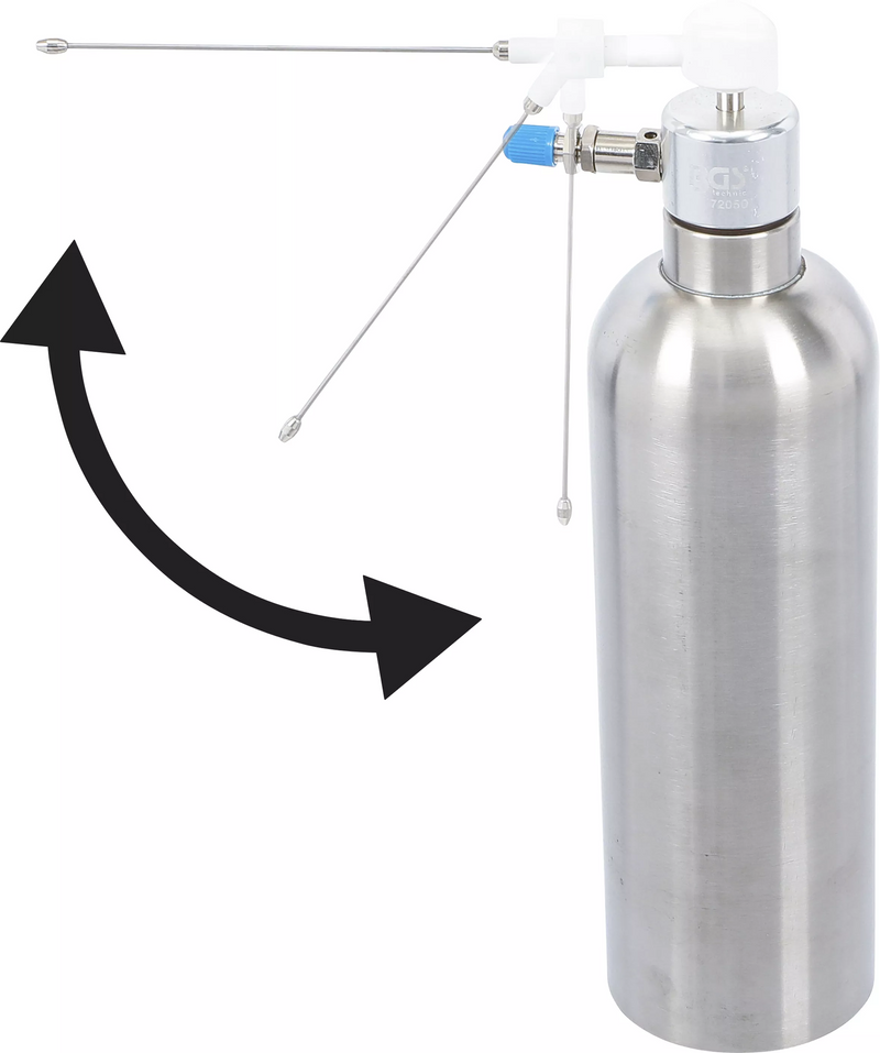 Sprayflaske trykluft | Rustfrit stål | 650 ml