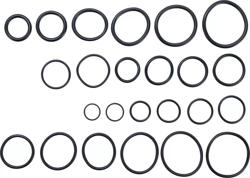 Sortiment af O-ringe | XXL | Ø 18 - 50 mm | 285 dele